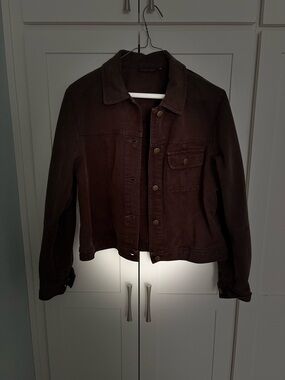 Super soft and stylish Women's Brown Denim Jacket